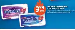 Stokrotka Pastylki mentos clean breath oferta
