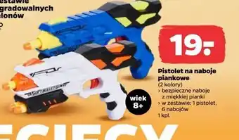 Netto Pistolet + naboje piankowe oferta