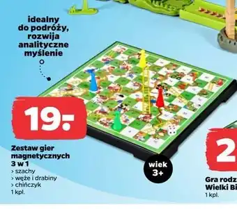 Netto Zestaw gier magnetycznych 3w1 oferta