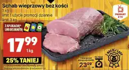 Delikatesy Centrum Schab wieprzowy bez kości 1kg Delikatesy Centrum oferta