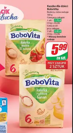 Dino Kaszka ryżowa bananowa Bobovita oferta