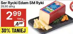 Delikatesy Centrum Ser Rycki Edam SM Ryki 100g oferta