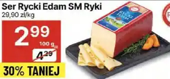 Delikatesy Centrum Ser Rycki Edam SM Ryki 100g oferta