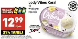 Delikatesy Centrum Lody Vibes Koral 1l oferta