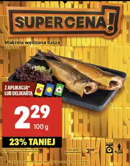 Delikatesy Centrum Makrela wędzona tusza Delikatesy Centrum oferta