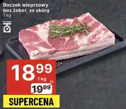 Delikatesy Centrum Boczek wieprzowy bez żeber, ze skórą 1 kg Delikatesy Centrum oferta