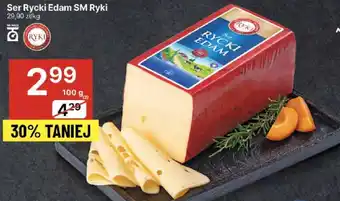 Delikatesy Centrum Ser Rycki Edam SM Ryki 100g oferta