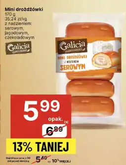 Delikatesy Centrum Mini drożdżówki 170g Galicia oferta