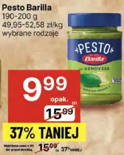 Delikatesy Centrum Pesto Barilla oferta