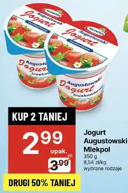 Delikatesy Centrum Jogurt Augustowski Mlekpol 350g oferta
