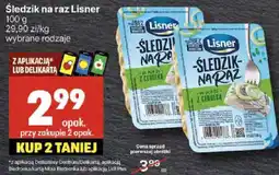 Delikatesy Centrum Śledzik na raz Lisner oferta