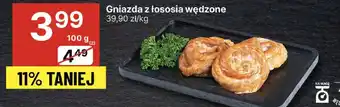 Delikatesy Centrum Gniazda z łososia wędzone Delikatesy Centrum oferta