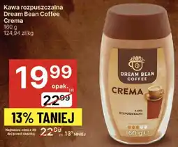 Delikatesy Centrum Kawa rozpuszczalna Dream Bean Coffee Crema oferta