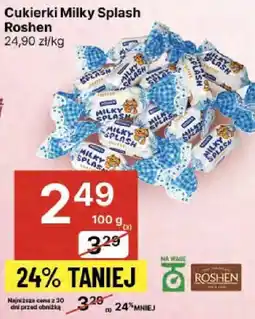 Delikatesy Centrum Cukierki Milky Splash Roshen oferta