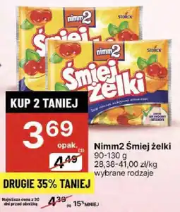 Delikatesy Centrum Żelki Nimm2 Śmiej oferta