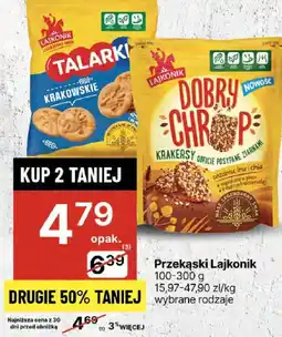 Delikatesy Centrum Przekąski Lajkonik Talarki oferta