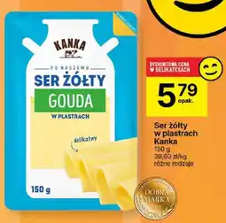 Delikatesy Centrum Ser żółty gouda Kanka 150g oferta