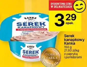 Delikatesy Centrum Serek kanapkowy Kanka 150g oferta