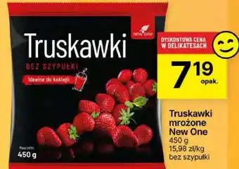 Delikatesy Centrum Truskawki mrożone New One 450g oferta