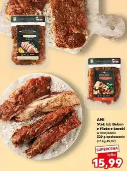 Kaufland Bekon z fileta z kaczki w marynacie Ami oferta
