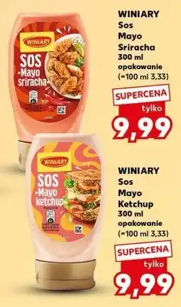 Kaufland Sos mayo ketchup Winiary oferta