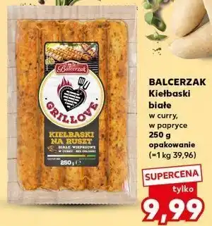 Kaufland Kiełbaski białe w papryce Balcerzak oferta