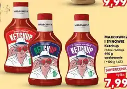 Kaufland Ketchup z czosnkiem Makłowicz i synowie oferta