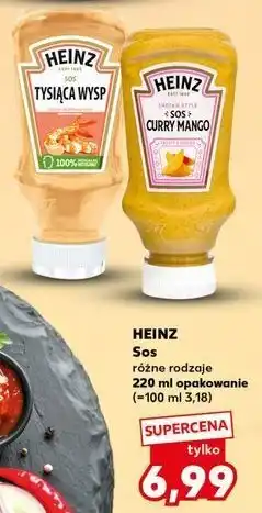 Kaufland Sos curry mango Heinz oferta