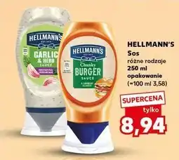 Kaufland Sos chunky burger Hellmann's oferta