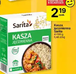 Delikatesy Centrum Kasza jęczmienna Sarita 4x100g oferta