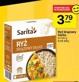 Delikatesy Centrum Ryż brązowy Sarita 4x100g oferta