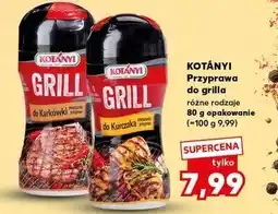 Kaufland Przyprawa grill do kurczaka Kotanyi oferta