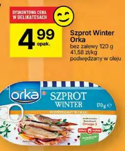 Delikatesy Centrum Szprot Winter Orka 120g oferta