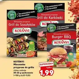 Kaufland Mieszanka przypraw burger bbq Kotanyi oferta