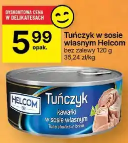 Delikatesy Centrum Tuńczyk w sosie własnym Helcom 120g oferta