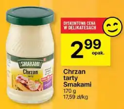 Delikatesy Centrum Chrzan tarty Smakami 170g oferta