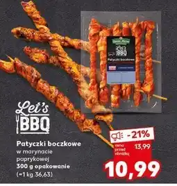 Kaufland Patyczki boczkowe w marynacie paprykowej K-classic let's bbq oferta