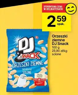 Delikatesy Centrum Orzeszki ziemne DJ Snack 100g oferta