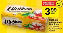 Delikatesy Centrum Herbata ekspresowa Ulubiona 100 torebek oferta