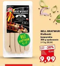 Kaufland Kiełbaski bawarskie Bell polska oferta