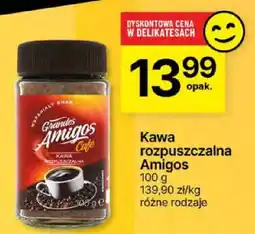 Delikatesy Centrum Kawa rozpuszczalna Amigos 100g oferta
