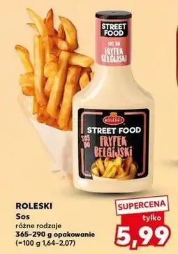 Kaufland Sos do frytek belgijskich Roleski street food oferta