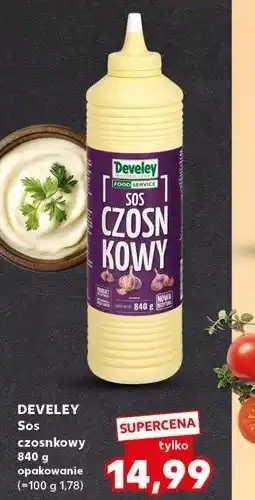 Kaufland Sos czosnkowy Develey oferta