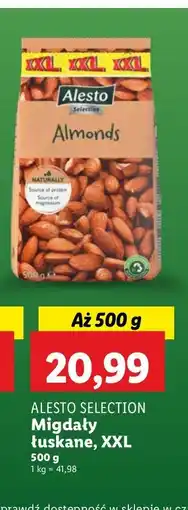 Lidl Migdały łuskane Alesto oferta