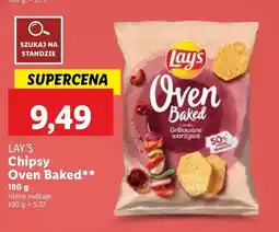 Lidl Chipsy grillowane warzywa Lay's oven baked (prosto z pieca) Frito lay lay's oferta