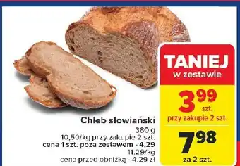 Carrefour Market Chleb słowiański oferta