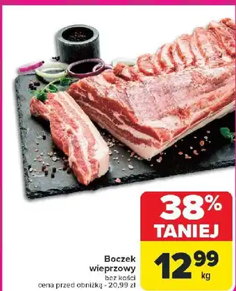 Carrefour Market Boczek wieprzowy oferta