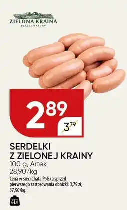 Chata Polska Serdelki z zielonej krainy 100 g Arte oferta