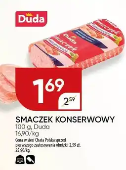 Chata Polska Smaczek konserwowy 100 g Duda oferta