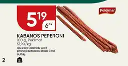 Chata Polska Kabanos peperoni 100 g Peklimar oferta